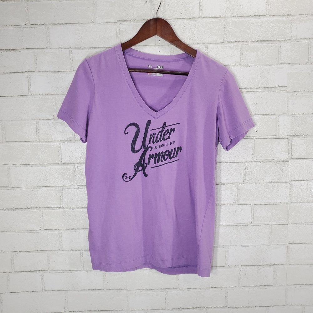 Underβ Armourβlavender graphicβtee